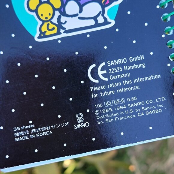 Vintage authentic 1990s Y2K SANRIO Pochacco dog Hello Kitty spiral notebook - Picture 5 of 16